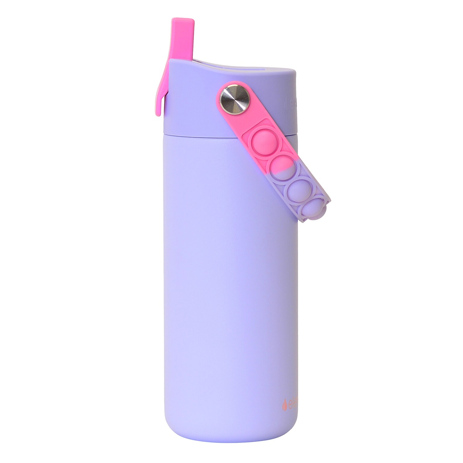 Elemental Core Pop Stainless Steel Double Wall Insulated Water Bottle, 18 oz., Lilac Tie Dye (EBC18LCTD9P)