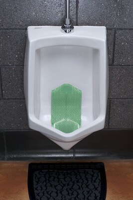 Fresh Products Tsunami Anti-Splash Urinal Screen, Cucumber Melon Scent, Green, 6/Pack (TSU-F-006I006I-02)