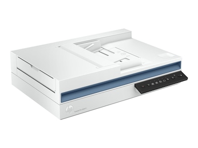 HP ScanJet Pro 2600 f1 Duplex Flatbed Document Scanner, White (20G05A#201)