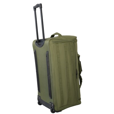 U.S. Army ROMEO 28" Polyester Telescoping Travel Duffel with Wheels, Tactical Green (USLROM28GRN)