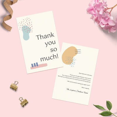 Avery Integrated Cards, 5.5" x 8.5", Matte Ivory, 20/Pack (95279)