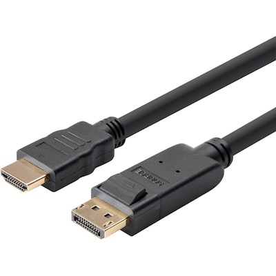 Monoprice Select 3 ft. DisplayPort to HDTV Cable, Black (13370)