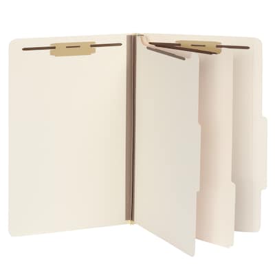 Pendaflex Heavy Duty Classification Folder, 2-Dividers, 2 Expansion, Legal Size, Manila, 10/Box (10