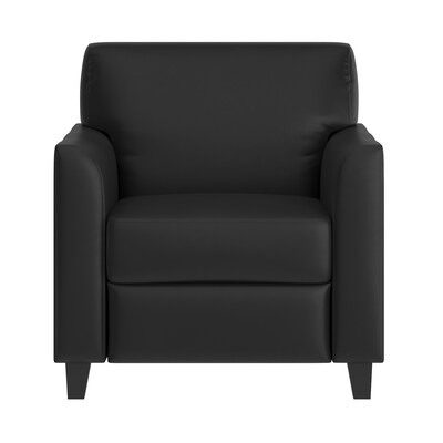 Flash Furniture Hercules Diplomat Series LeatherSoft Guest Chair, Black (BT8271BK)