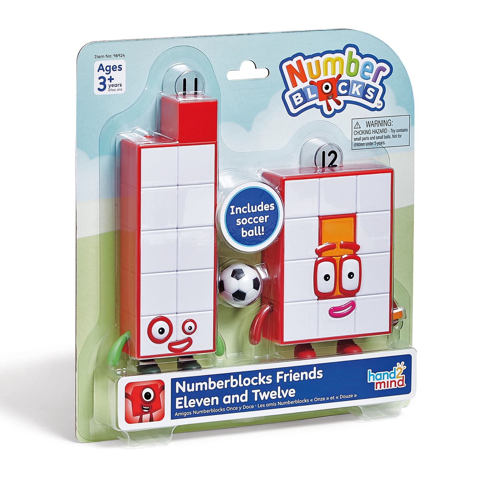 hand2mind Numberblocks Friends Eleven and Twelve Figure Pack (96924)