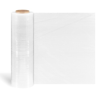 18 x 1500 79 Gauge Blown Stretch Wrap, Clear, 4/Carton (CW58527)