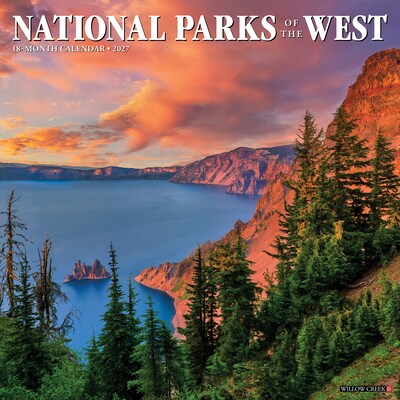 2027 Willow Creek National Parks of the West  12 x 12 Monthly Wall Calendar (61473)