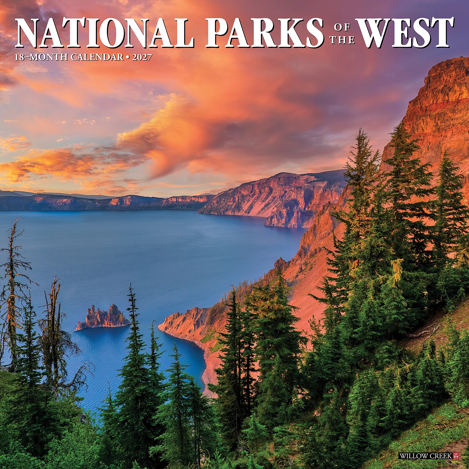 2027 Willow Creek National Parks of the West  12 x 12 Monthly Wall Calendar (61473)