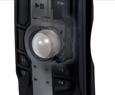 Olympus OM RECMIC II RM-4010N Digital Solutions Noise Canceling Boundary Microphone, Black