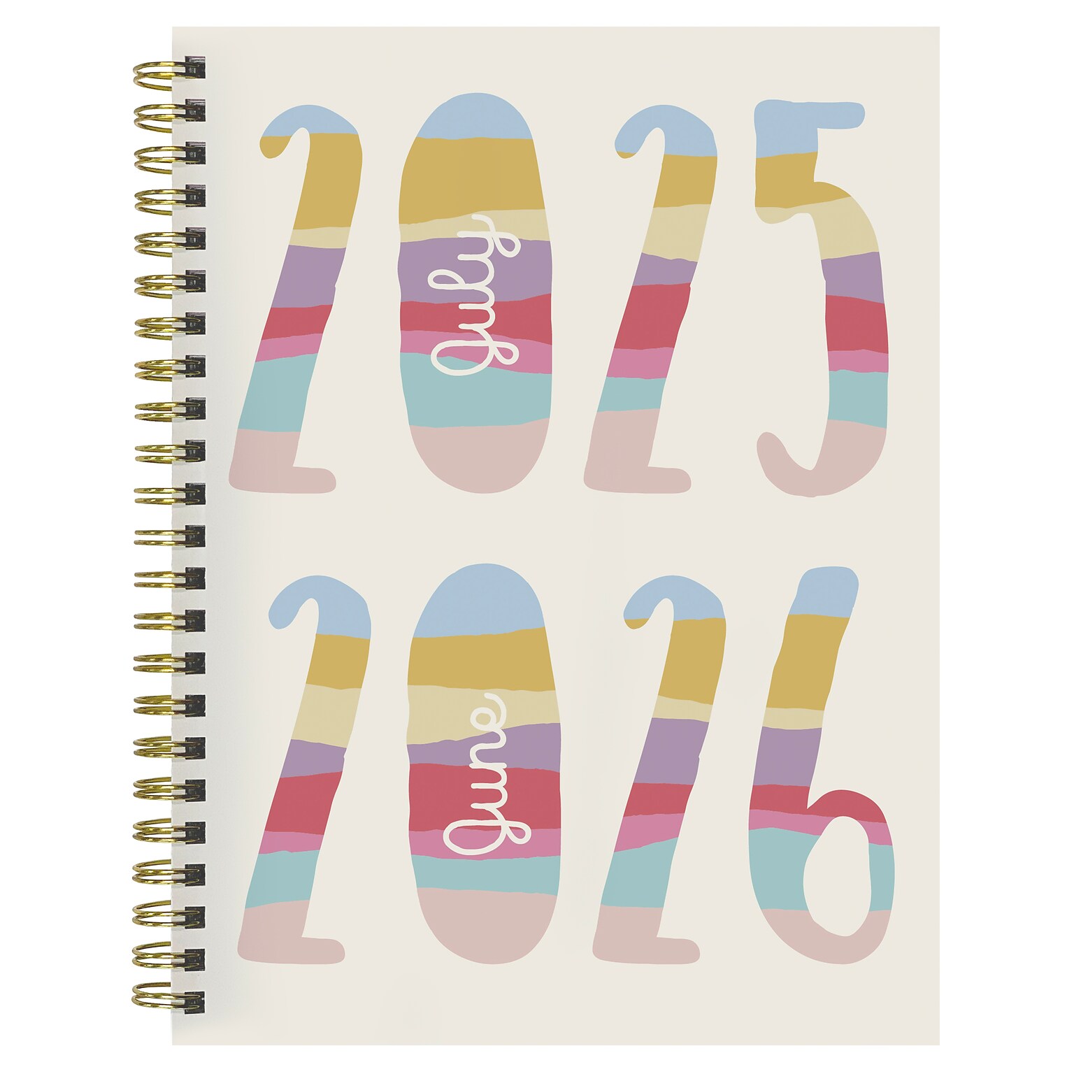 2025-2026 TF Publishing Jolly Good Year 6.5 x 8 Academic Year Weekly & Monthly Planner, Paperboard Cover (AY26-9204)