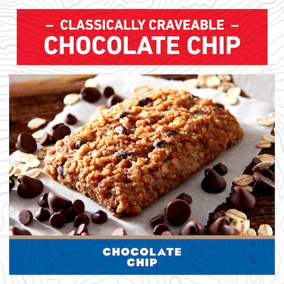 Clif Bar Chocolate Chip Energy Bar, 2.4 oz., 12 Bars/Box (CCC160004)