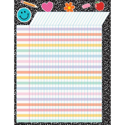 Teacher Created Resources Cool for School Incentive Chart, 17 x 22, Multicolored, 6/Pack (TCR7375-