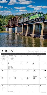 2025 Willow Creek Railroading 12" x 12" Monthly Wall Calendar (44629)