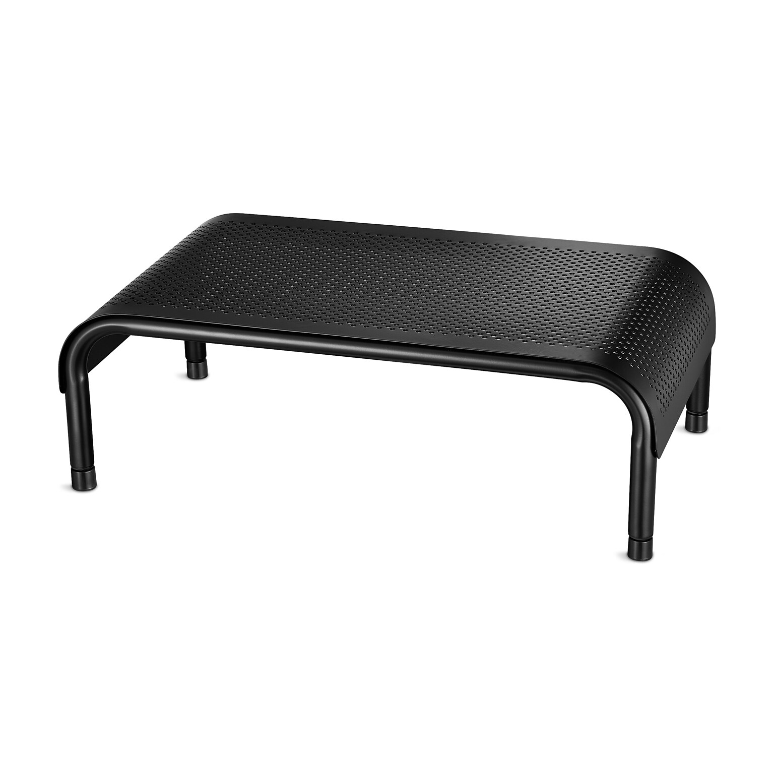 Staples TECH Adjustable Stand, Up to 24 Monitor, Black (29008)