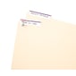 Avery Easy Peel Laser/Inkjet File Folder Labels, 2/3" x 3 7/16", Purple, 7/Sheet, 36 Sheets/Pack (5204)