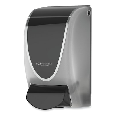 SC Johnson Professional Proline QuickView Wall Mounted Hand Soap/Hand Sanitizer Dispenser, Black/Chrome (SJNTPB1LDS)