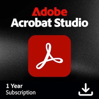 Adobe Acrobat Studio for for Windows/Mac (1 User ), Download