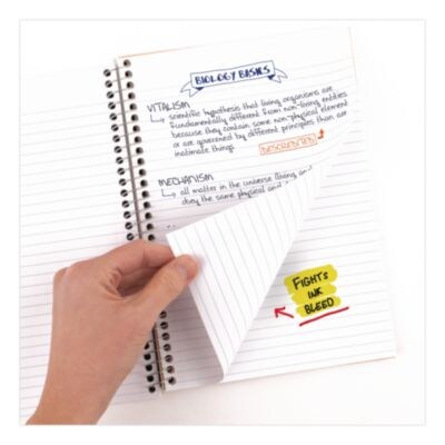 Five Star 2-Subject Notebook, 9.5" x 6", College Ruled, 80 Sheets, Assorted Colors (MEA840029)
