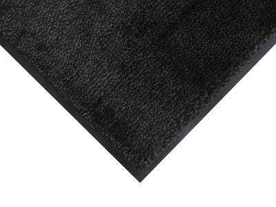 M + A Matting Classic MicroLuxx Commercial Wiper Entrance Floor Mat, 3 x 5, Midnight Grey (12016735150)