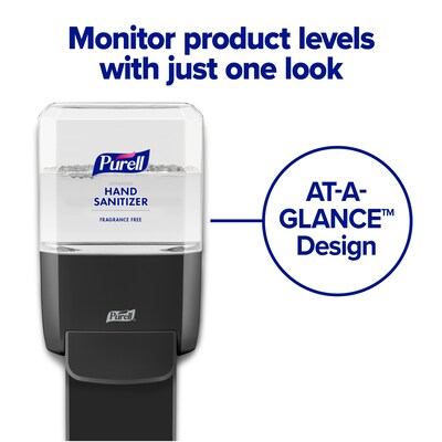 PURELL ES4 Wall Mounted Hand Sanitizer Dispenser, Graphite (5024-01)