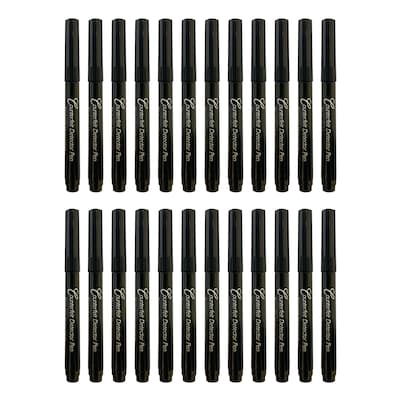 Dri Mark Counterfeit Bill Detector Marker Pen, Black, 24/Pack (3511B24)