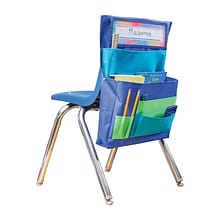 Teacher Created Resources Chair Pocket, Blue/Teal/Lime (TCR20970)