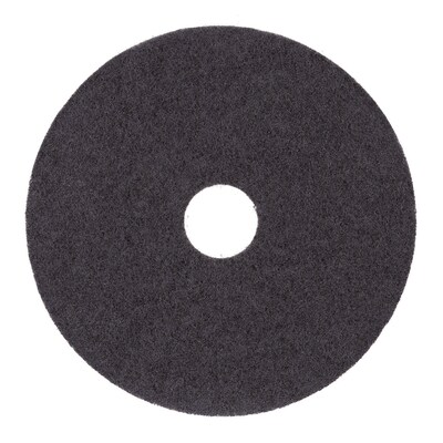 Boardwalk 12 Stripper Floor Pad, Black, 5/Carton (BWK4012BLA)