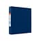 Staples Heavy Duty 1 1/2 3-Ring Non-View Binder, D-Ring, Blue (ST56273-CC)