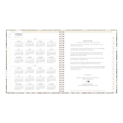 2026-2027 Blue Sky Day Designer 8" x 10" Academic Year Weekly & Monthly Planner, Paperboard Cover, Ophelia (158204)