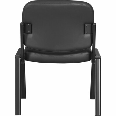Lorell Deluxe Leather 4-Leg Guest Chair (LLR84595)