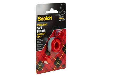 Scotch® Double-Sided Adhesive Tape Runner, .31" x 8.7 yds. (6055) (6055-R)