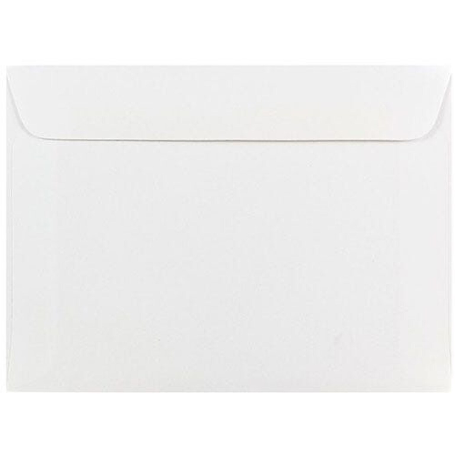 JAM Paper Booklet Envelopes 5 1/2 x 7 1/2, White, 100/Pack (4235d)