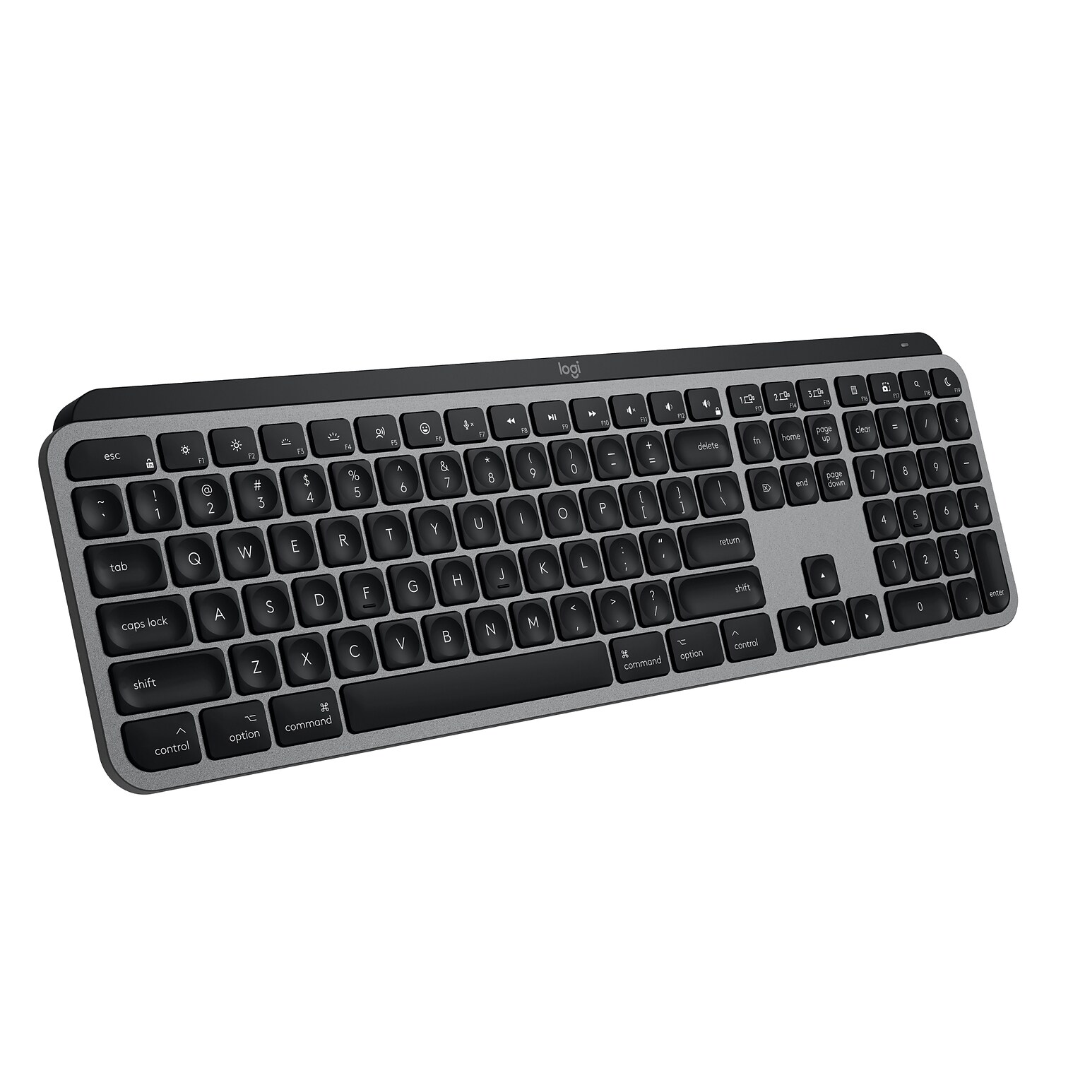 Logitech MX Keys S for Mac Wireless Keyboard, Space Gray (920-011621)