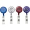 Advantus Clip On Badge Reels, Assorted Colors, 20/Pack (97759)