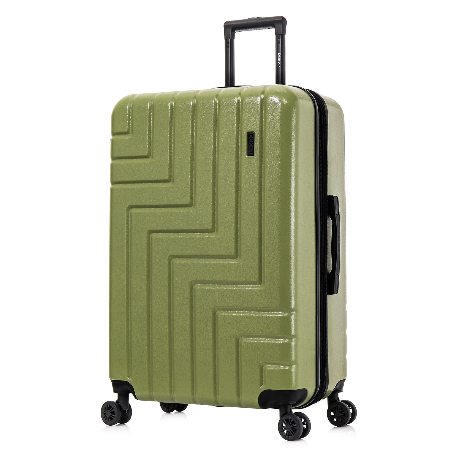 DUKAP Zahav 29.52 Hardside Suitcase, 4-Wheeled Spinner, TSA Checkpoint Friendly, Green (DKZAH00L-GRN)