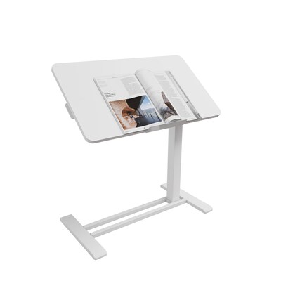 FlexiSpot H7 Pro Adjustable Side Table, 27.6" x 15.8", White (H7W-PRO-2816)