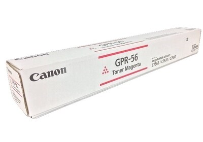 Canon GPR-56 Magenta Standard Yield Toner Cartridge, Prints Up to 62,500 Pages (1000C003)