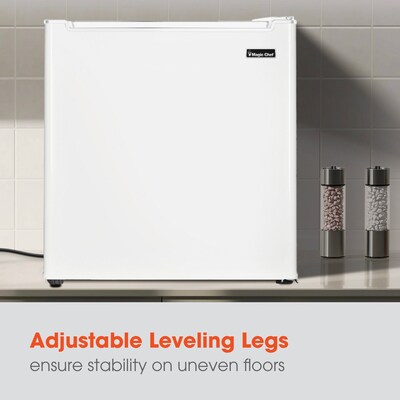 Magic Chef Reversible Door Refrigerator, 1.7 Cu. Ft., White (HMAR170WE)