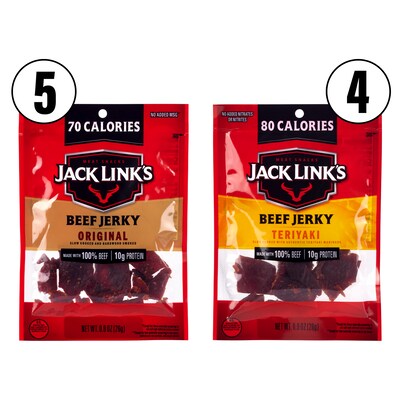 Sunchips Multigrain Chips Variety Pack & Jack Links Beef Jerky Variety Pack, 2/Pack (600-04175)