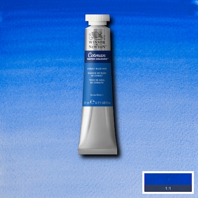 Winsor & Newton Watercolor Paint Tube, Cobalt Blue Hue (WNX0308179)
