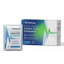 FifthPulse Instant Cold Pack, 5 x 6, 20/Pack (FMN100526)