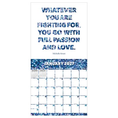 2027 TF Publishing Play Like A Girl 12 x 12 Monthly Wall Calendar, Multicolored (27-1137)