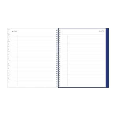2026-2027 Blue Sky Chanson Frosted 8" x 10" Academic Monthly Planner, Plastic Cover (128693-A27)
