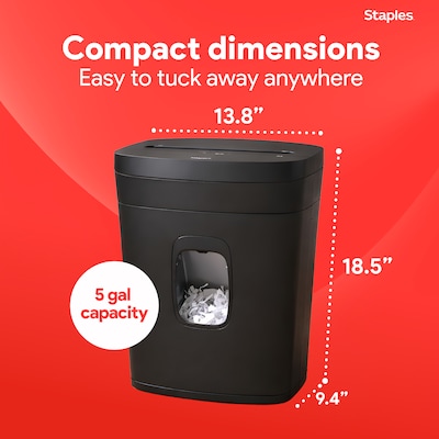 Staples 12-Sheet Micro-Cut Multi-Media Shredder (ST62153)
