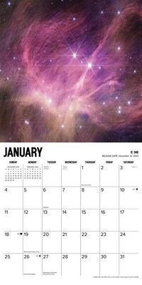 2026 Willow Creek James Webb Space Telescope 12" x 12" Monthly Wall Calendar (55878)