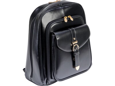 McKleinUSA OLYMPIA Business Laptop/Tablet Backpack, Black (99565)