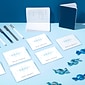 Avery Pin Style Laser/Inkjet Name Badge Kit, 3" x 4", Clear Holders with White Inserts, 100/Box (74540)