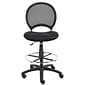 Boss® Mesh Drafting Stool; Black