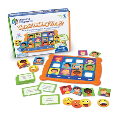 Learning Resources Whos Feeling What? Identification Game (LER6374)