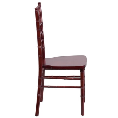 Flash Furniture HERCULES Series Wood Chiavari Chair, Mahogany, 2 Pack (2XSMAHOGANY)